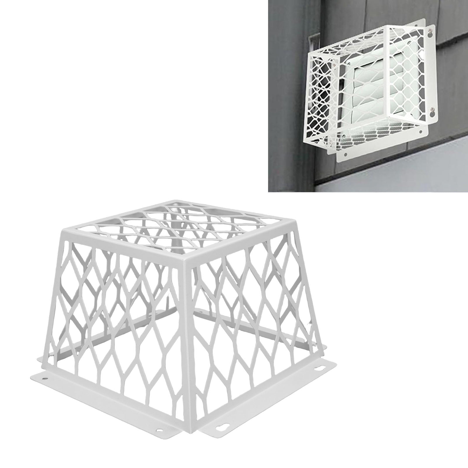 Dryer Vent Cover Guard, Easy Setup Vent Hood Bird Guard Prevent Animal Entering  For Kitchen Bathroom