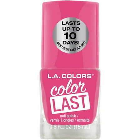 Nail Ends - (4 Pack) L.A. Colors Color Last Nail Polish, Never Ending