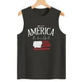 thumbnail image 6 of XCHQRTI Women's 4th of July Tank Tops Graphic USA We The People 1776 Shirts Patriotic Sleeveless Tee, 6 of 7
