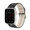 thumbnail image 3 of Waloo Leather Bling Shiny Replacement Band For All Apple Watch Series, 3 of 10