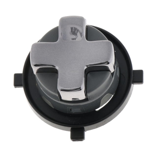 Cromada Negro Transformada D-pad Mejora Funcionalidad de Controlador compatible con 360 shamjiam D Pad giratorio de transformación
