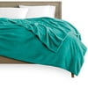 Bare Home Ultra Soft Microplush Blanket - Luxurious Fuzzy Fleece - All Season Bed Blanket (Full/Queen, Emerald)
