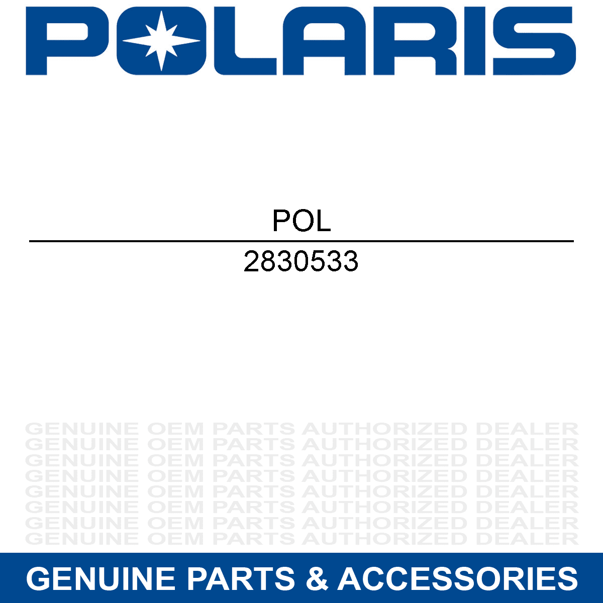 Polaris Power 2830533 Polaris Power Portable Inverter Generator - P3200IE 95 lbs 72 dBA