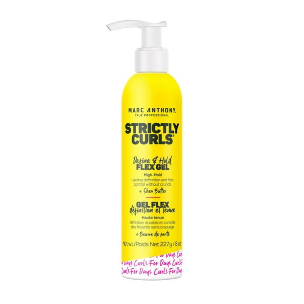 Marc Anthony Strictly Curls Define & Hold Flex Gel, 8.0 oz / 227g