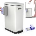 thumbnail image 1 of Bote de basura para pañales Sliq Baby Odor Control de 12 litros con 30 recambios, 1 of 8