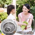 thumbnail image 3 of Stainless Steel Kitchen Sink Strainer Rust-proof Anti-clog Kitchen Sink Strainer Fits Most Standard Sized Sinks, 3 of 4