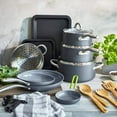 thumbnail image 2 of GreenPan 18-Piece Cookware Pots and Pans Set Lima, Ceramic Nonstick, Oven & Dishwasher Safe, Bakeware, 2 of 11