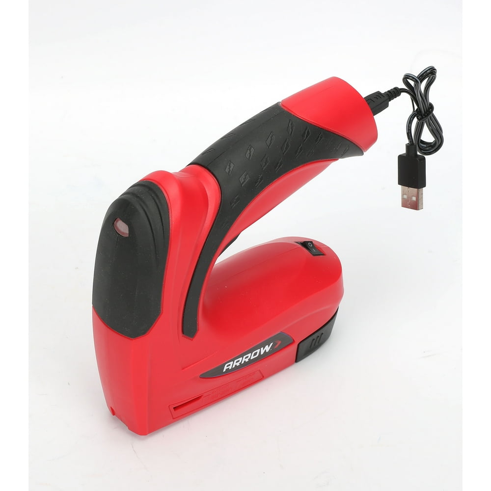 Arrow E21 Cordless Staple Gun Electric Staple Gun With Removable