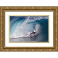 thumbnail image 1 of Chang, Cheng 24x17 Gold Ornate Wood Framed with Double Matting Museum Art Print Titled - A Wave player, 1 of 4