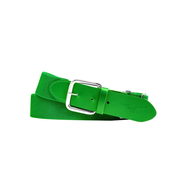 Cinturón de béisbol Mizuno Kelly Green para adulto, talla única