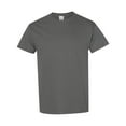 thumbnail image 5 of Gildan Short Sleeve T-Shirt for Men, Heavy Cotton Crewneck Classic Shirt, Charcoal Tee, 3XL, 5 of 5