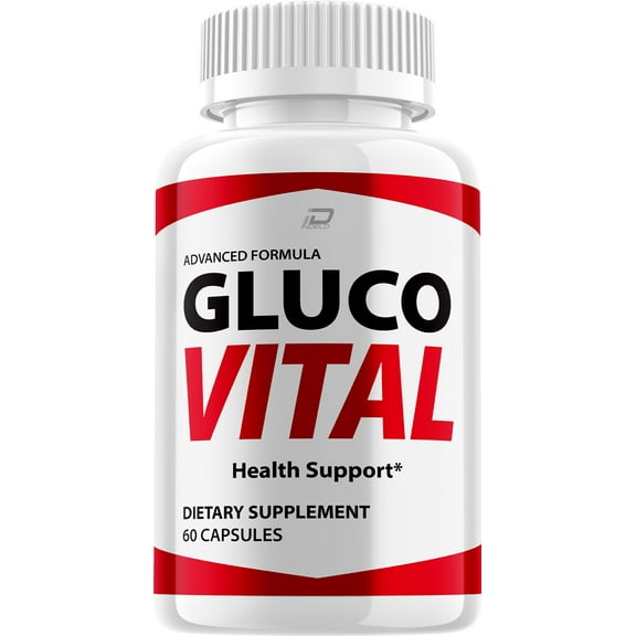Gluco Vital Capsules – GlucoVital All Natural Glycogen Support, 1 Pack, 60 Capsules