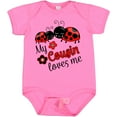 thumbnail image 3 of Inktastic My Cousin Loves Me with Cute Ladybugs Boys or Girls Baby Bodysuit, 3 of 5