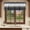 Gray Black, variant on Black Morocco Valances for Windows, Decorative Rod Pocket Window Valance Curtains, Grey Striped Middle Century Patterned Short Curtain Drapes for Kitchen/Bathroom/Living Room, 2 Panels, 42" W x 12" L