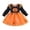 Orange-yYJ, variant on Mnyotv Long Sleeve Mesh Dresses for Girls Halloween Outfits Pumpkin Printed Dresses Toddler Clothes Size 3-4Y