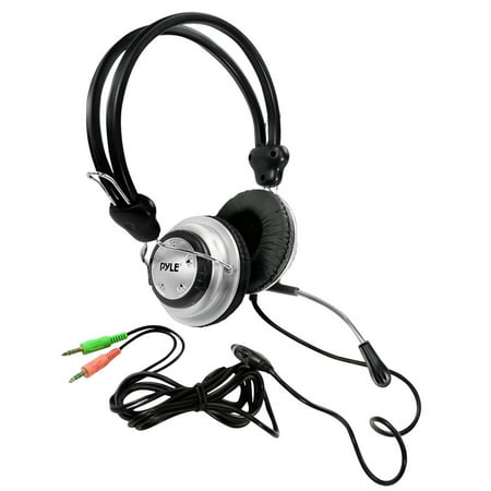 PYLE PHPMC2 - Stereo PC Multimedia Headset/Microphone