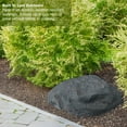 thumbnail image 6 of Gardenised Fake Garden Rock Cover Decorative Natural Texture Faux Stone  for Outdoor Landscaping Ideal for Hiding Irrigation Valves Water Pumps Pipes Electrical Boxes & Cables in Yard or Lawn, Shell, 6 of 8