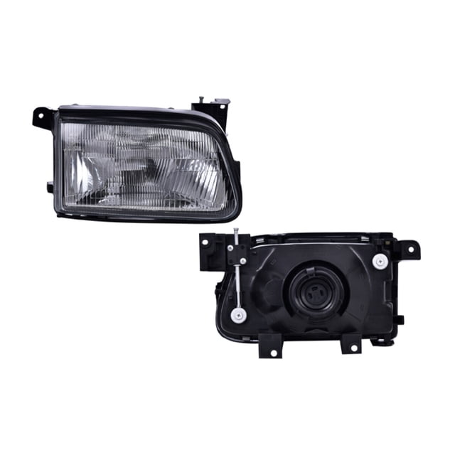 Faro de Vidrio DEPO Luv 1998 A 2003 Chevrolet Lado Derecho 1 Pieza