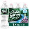 Poland Spring Maine Spring Water, Sport Cap, 23.7 Fl Oz, 6-Pack Plastic Bottles