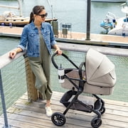 Pivot Modular Travel System with LiteMax Infant Car Seat (Casual Gray)