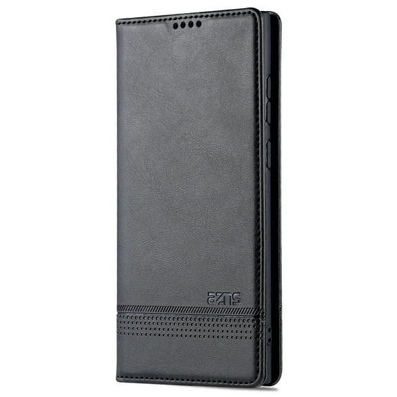 TECH CIRCLE Samsung Galaxy S23 Wallet Case,PU Leather TPU Bumper Card Slots Hands-Free Kickstand Magnetic Closure Shockproof Flip Folio Case for Samsung Galaxy S23 6.1 inch 2023,Black