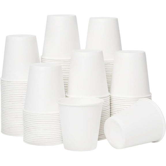 Bathroom paper cups, disposable paper cups, mouthwash cups, paper coffee cups, ideal for bathrooms