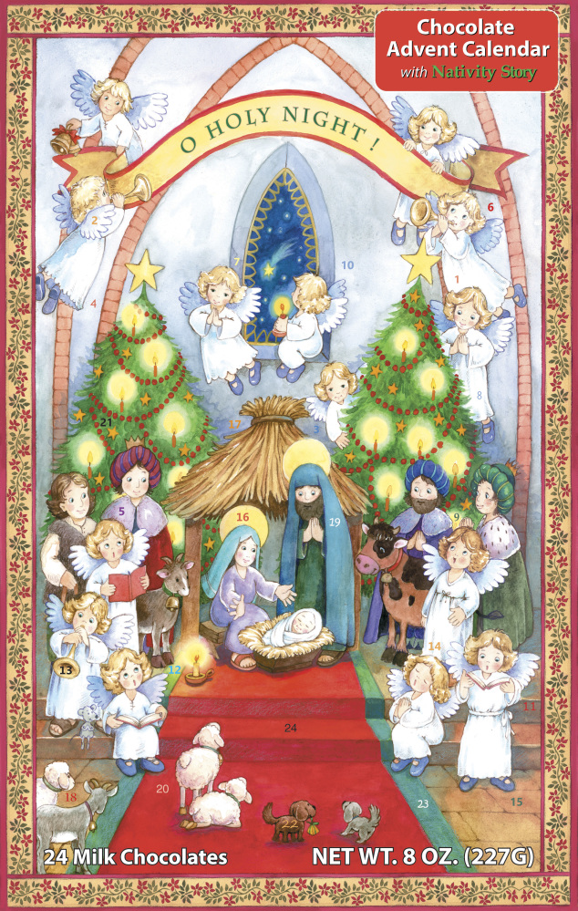 O Holy Night Chocolate Advent Calendar