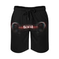 thumbnail image 2 of Tool Band Men's Swim Trunks Board Shorts Drawstring Elastic Waist Quick Dry Swimsuits Beach Shorts with Pockets 3XL, 2 of 8