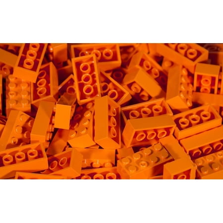 IMEX 2x4 Stud Tangerine Interlocking Building Bricks 100 Pack Compatible With All Major Brands price history on PriceWatchPro