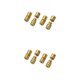 thumbnail image 3 of Qarigey 100 piezas estilo vintage collar conector tobillera brazalete cilindro cierre joyería encontrar artesanía oro Oro 2Conjunto, 3 of 6