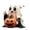 B, variant on Lypsnake Halloween Cute Ghost Pumpkin Resin Tabletop Figurine, Smiling White Ghost With Witch Hat Holding Jack O Lantern,Fall Season Ornament for Farmhouse Mantel Shelf Entryway Party Display