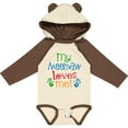 thumbnail image 3 of Inktastic Me Meemaw Loves Me Cute Boys or Girls Long Sleeve Baby Bodysuit, 3 of 5