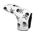 thumbnail image 1 of Shisuyan Housse de Putter Imperméable Pu Blanc 1Pcs 7.1x5.1x3.5in, 1 of 8