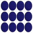 thumbnail image 1 of Kit de Parche de Terciopelo Ovalado Termoadhesivo Uxcell para Reparar Pantalones Camisas Chaquetas Azul 12 Piezas, 1 of 6