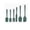 Army Green, variant on XOAIHY Silicone Spatula Set 6-Piece, Nonstick, Dishwasher, Silicone Kitchen Utensils Set, Black