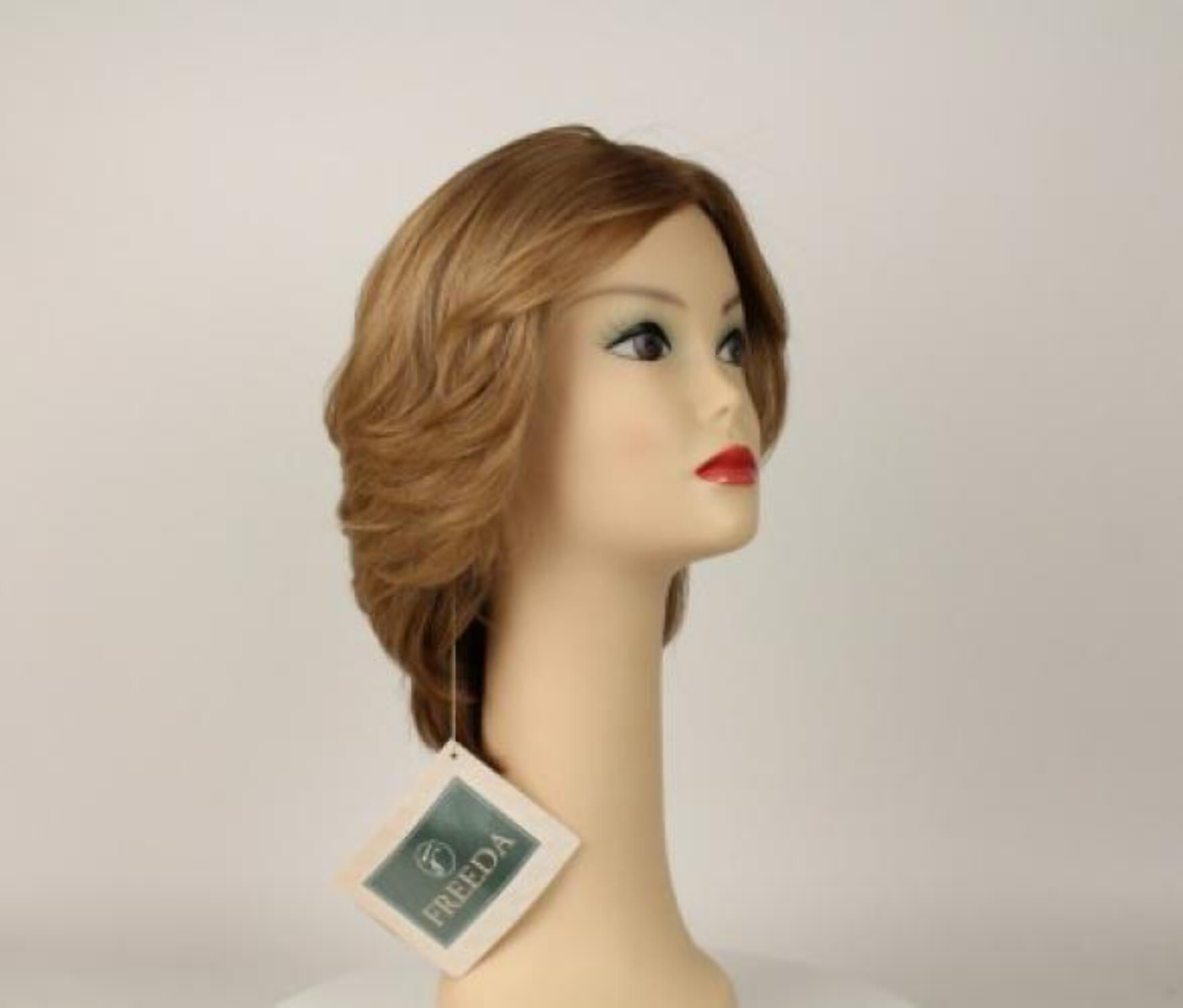 European Human Hair Freeda Wig Shlomit Blonde Skin Top Size S