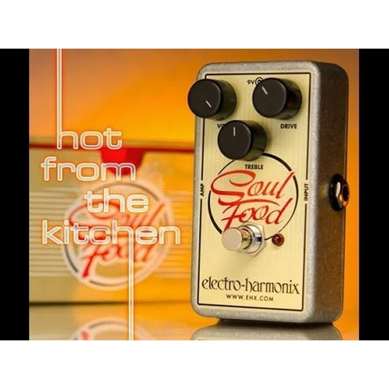 Electro-Harmonix Soul Food Overdrive Guitar Effects Pedal