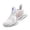 White, variant on Women's Low Top Mesh Sneakers, Lightweight Soft Sole Training Shoes with Arch Support for Walking Jogging