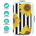 thumbnail image 5 of 2pcs Vintage Sunflower Coffee Bar Mat, Butterfly and Bee Absorbent Drying Mat, Non-Slip Kitchen Counter Mat, Yellow Boho Aesthetic, 5 of 5
