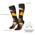thumbnail image 4 of Susaid Noble Style Duck Print Thermal Winter Socks for Men and Women, Warm Crew Hiking Socks, for Boots and Outdoor Activities, 4 of 6