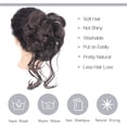 thumbnail image 4 of LAICAIW Chignon Désordonné, Extensions de Cheveux pour Femmes, Bandeau, Chignon Roulé, 4 of 5