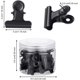 thumbnail image 2 of 30 piezas de clips de chinchetas resistentes con alfileres, clips de papel grandes creativos para paredes de cubículos, tableros de corcho, obras de arte, fotos, boletines, paredes, oficina, escuela, hogar, sin agujeros para el papel Zhivalor CZBG-ZC48, 2 of 7