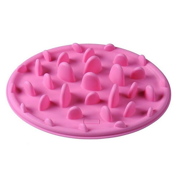 Plato De Alimentación Para Perros Y Mascotas, Cuenco De Silicona Para Cachorros, Comedero Lento Para Comer, Plato Para Prevenir La Obesidad, Suministros Para Perros Advancent PT002549-02