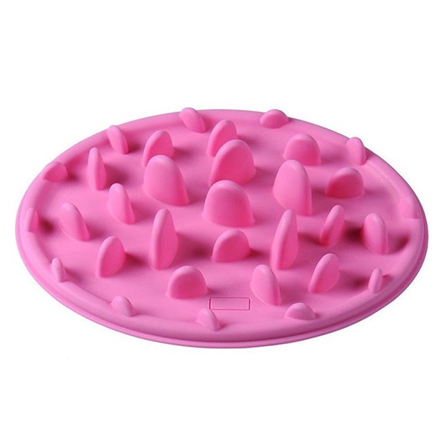 Comedero de silicona para perros, comedero para cachorros, comedero para comer despacio, previene la obesidad, suministros para perros