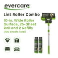 thumbnail image 6 of Evercare All-Purpose Refillable Mega Lint Roller Value Pack with 2 Sheet Roll Refills, 6 of 8