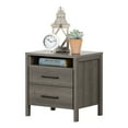 thumbnail image 2 of South Shore Gravity, Contemporary Nightstand,  Gray, 2 of 14