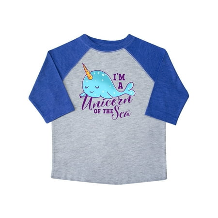 

Inktastic Cute Narwhal I m a Unicorn of the Sea Gift Toddler Toddler Girl T-Shirt