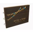 thumbnail image 7 of Darling Souvenir Personalized Engraved Laser Cut Wedding Guest Book Wooden Cover Sign-in Book Registry Guestbook Scrapbook-YZ, 7 of 7