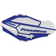Powermadd Sentinel Handguards, Blue/White 34421