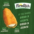 thumbnail image 3 of Farm Rich Breaded Jalapeno Peppers Stuffed with Cream Cheese, 17 oz (Frozen Snacks and Appetizers), 3 of 17